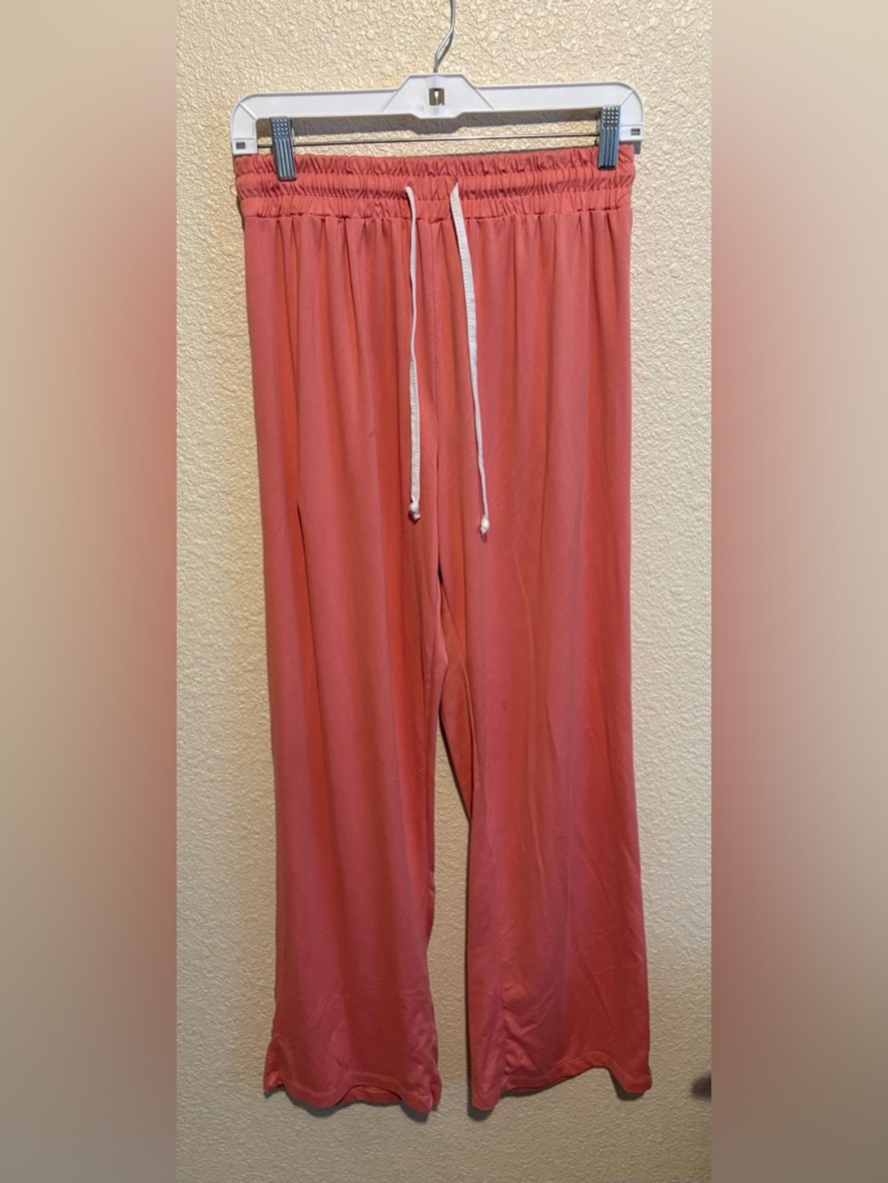 Tart Intimates Coral Short-Sleeve Pajama Set with White Trim - Picture 4 of 6